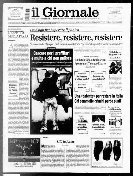 Il giornale : quotidiano del mattino